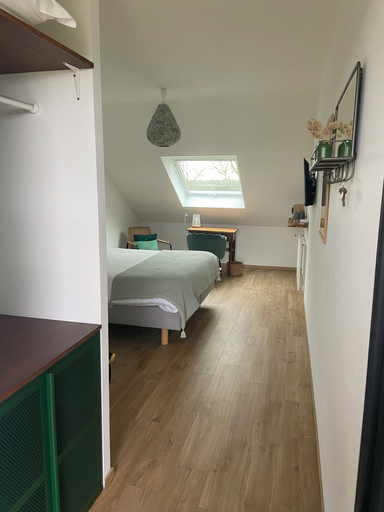 Bedroom 3, La Passerelle Morlaix, Finistère
