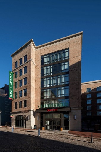 Exterior & Views 2, Courtyard by Marriott Richmond Downtown, Richmond