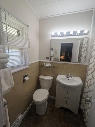 Bathroom 2, PINEWOOD INN, Renfrew