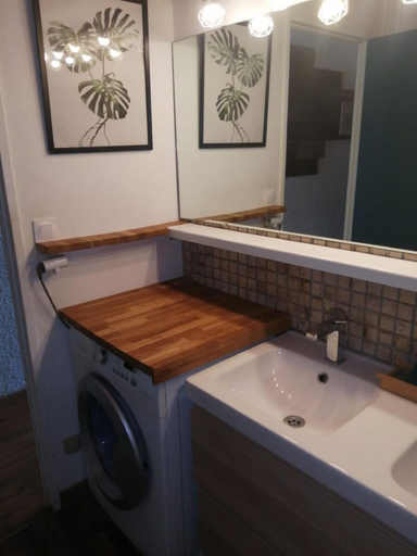 Bathroom 3, Wonderful appt 2/4 pers with blacony, Isère