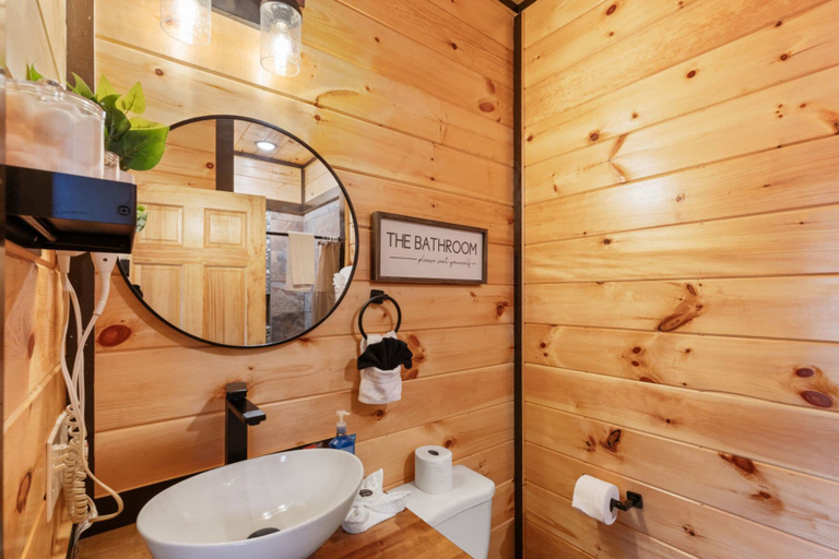 Bathroom 4, Mountain Majesty By Ghosal Luxury Lodging, Sevier