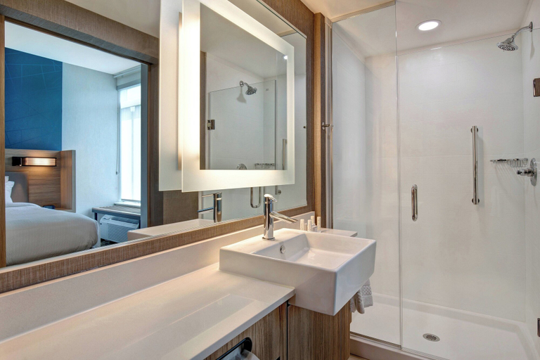 Bathroom 4, SpringHill Suites by Marriott Orangeburg, Orangeburg