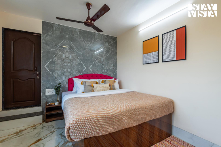 Bedroom 3, StayVista at Nova Nest with Rooftop Pool, Pune