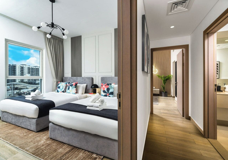 Bedroom 5, Desert Key - Perfectly Located Yas Island Premier Apts, Yas Island