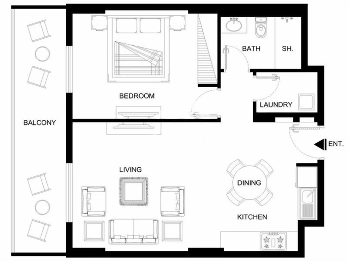 Others 4, LUX The La Mer Sea View Suite 3, Dubai