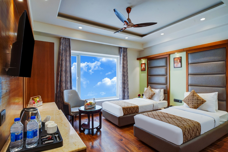 Bedroom, Hotel The Pearl - Newly Renovated in City Centre, Delhi