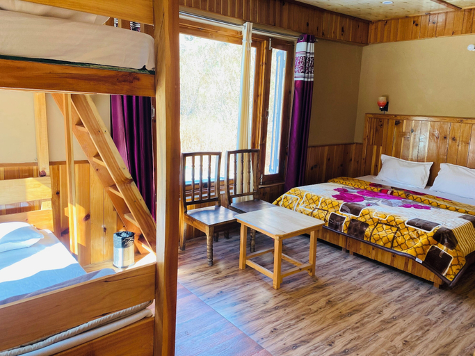 Bedroom 5, Tirthan Riverside Cottage, Kullu