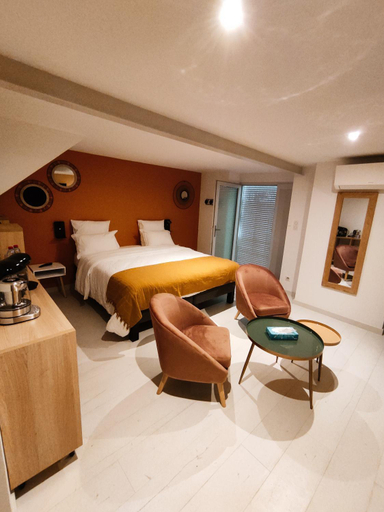 Bedroom 2, Gite du Moulin Brochat, Saône-et-Loire