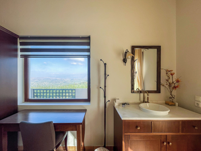 Bathroom 4, Luxurious Panoramic View Villa, Crete