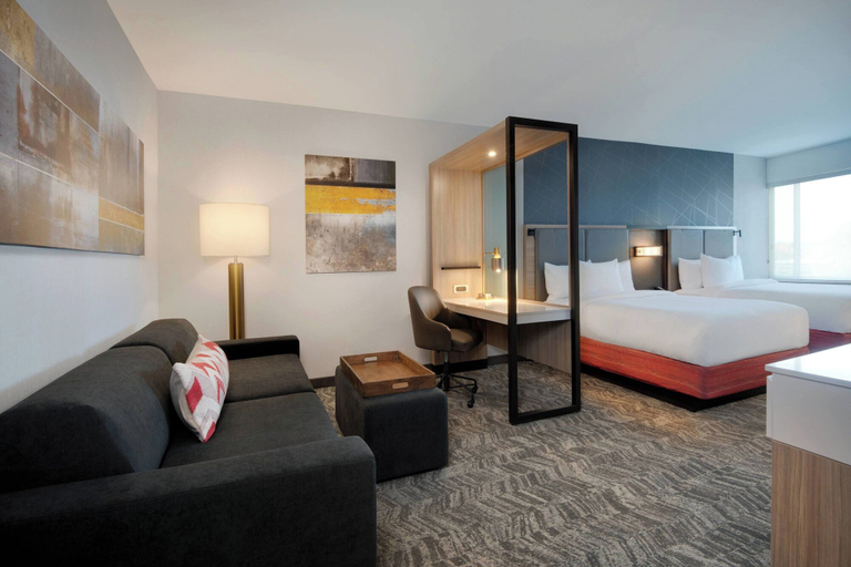 Bedroom 3, SpringHill Suites by Marriott Indianapolis Keystone, Indianapolis