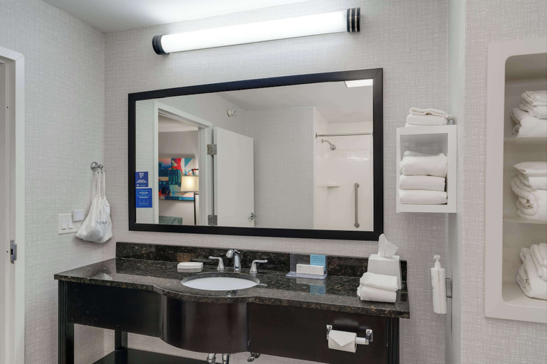Bedroom 4, Hampton Inn Bloomington West, McLean