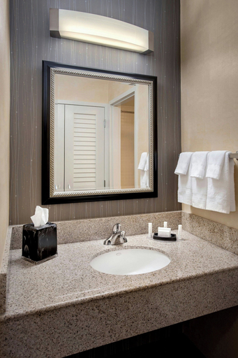 Bathroom 3, Courtyard By Marriott Hartford/Windsor Airport, Hartford