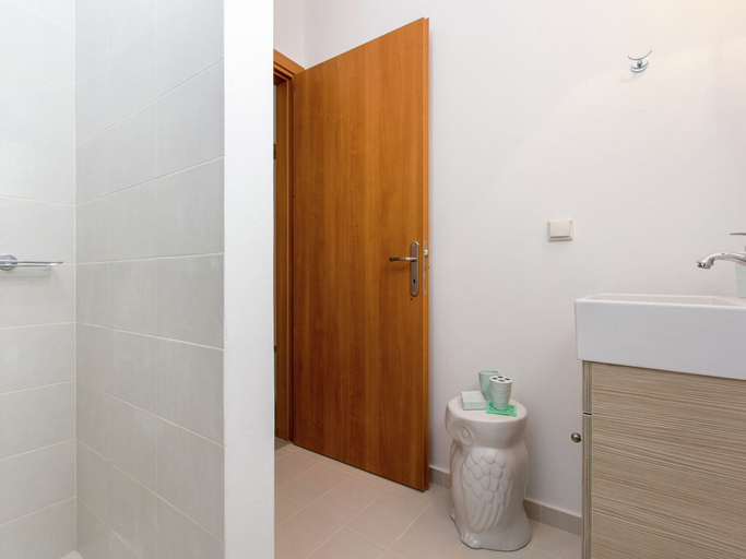 Bathroom, Villa in Arkadi With Pool Near the Sea, Crete