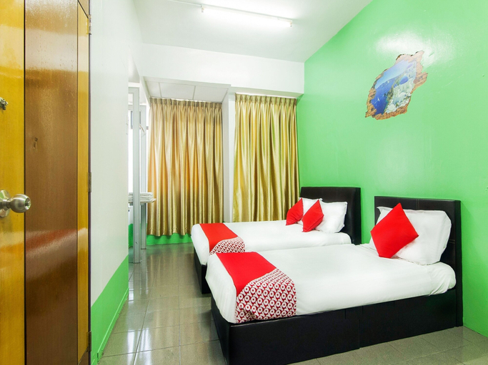 Bedroom 3, Hotel O Purple Town, Sabak Bernam