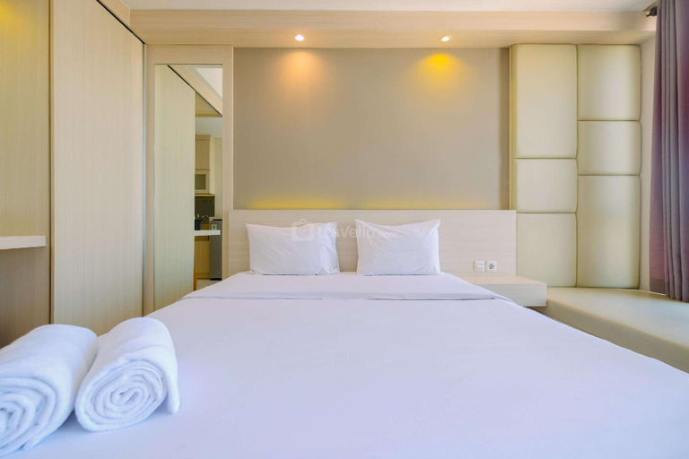 Bedroom 2, Simply Look Studio Apt Elpis Residence By Travelio, Central Jakarta