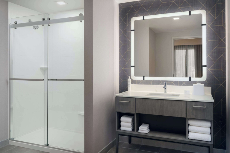 Bathroom 4, Homewood Suites by Hilton Raleigh Downtown, Wake
