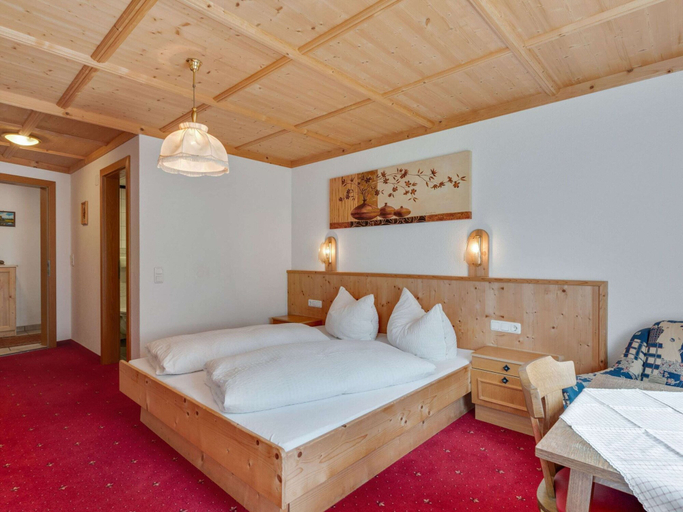 Bedroom 2, Apartment in Kappl Near Ski Slopes, Landeck
