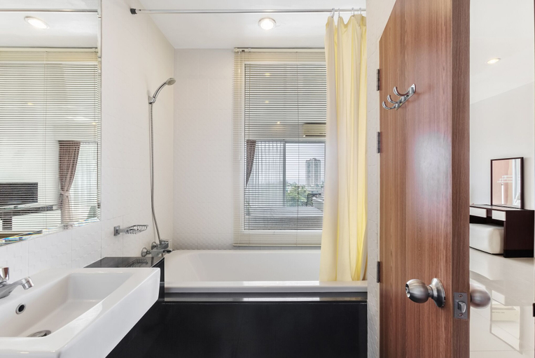 Bathroom 4, Studio in Chic Condo in Karon A510, Pulau Phuket