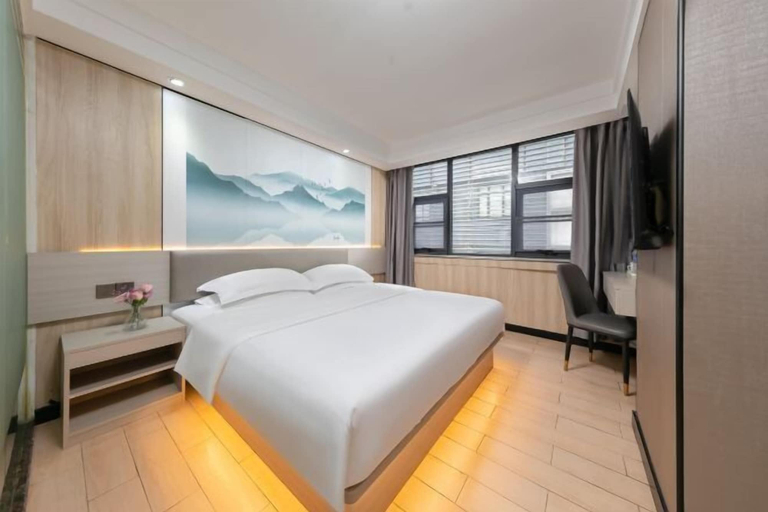 Bedroom 1, Alice Hotel (Guangzhou Dongguan Shopping Center Jushidai Constellation Plaza Branch), Guangzhou