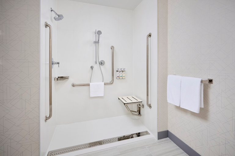 Holiday Inn Express Hamilton - Upper James Room Type - 2 Queen Standard Accessible Roll In Shower