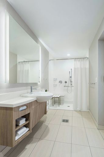 Bathroom 5, SpringHill Suites by Marriott Madison, Dane