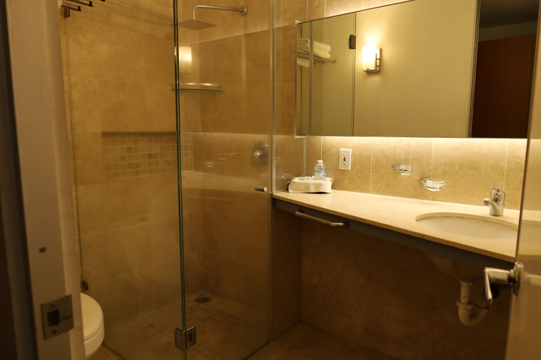 Bathroom 5, Hotel Aristos Express, Mexico City