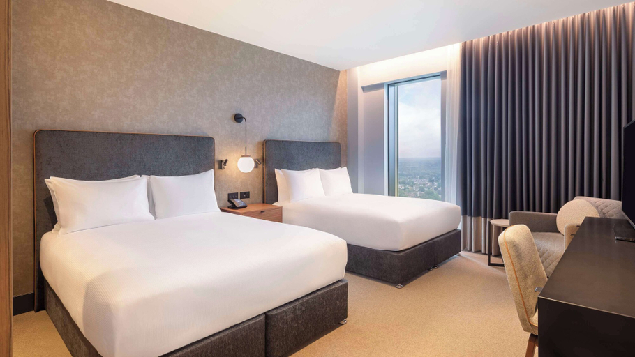 Bedroom 2, Hilton Woking, Surrey