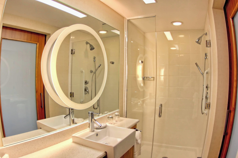 Bathroom 4, SpringHill Suites by Marriott Scranton Montage Mountain, Lackawanna