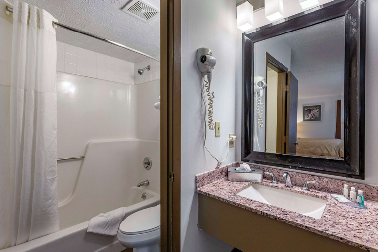 Bathroom 4, Quality Inn Austintown - Youngstown West, Mahoning