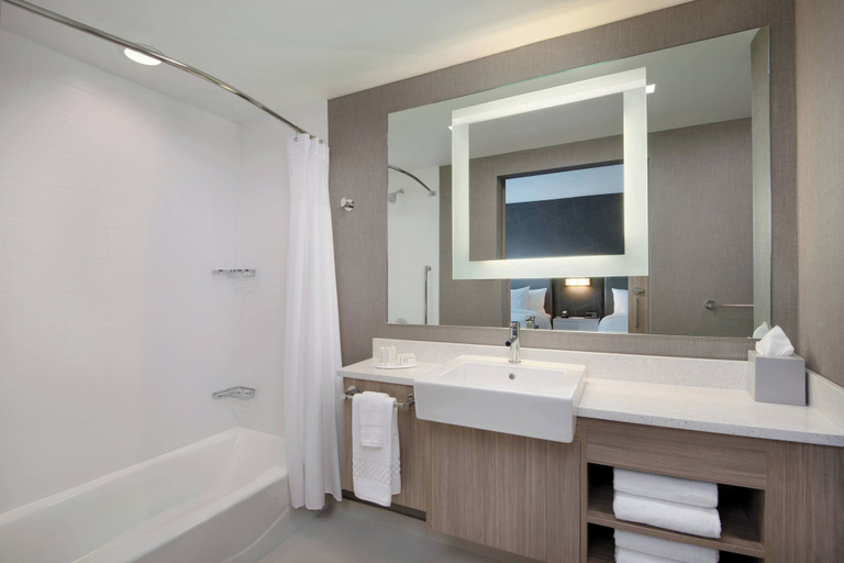Bathroom 5, SpringHill Suites by Marriott Indianapolis Keystone, Marion
