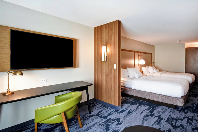 Bedroom 3, Fairfield Inn & Suites by Marriott Plymouth, Plymouth