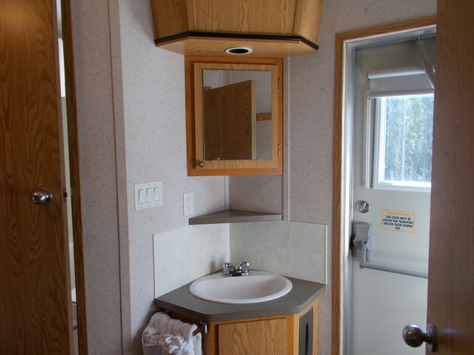 Bathroom 4, Arctic Homestead, Yukon