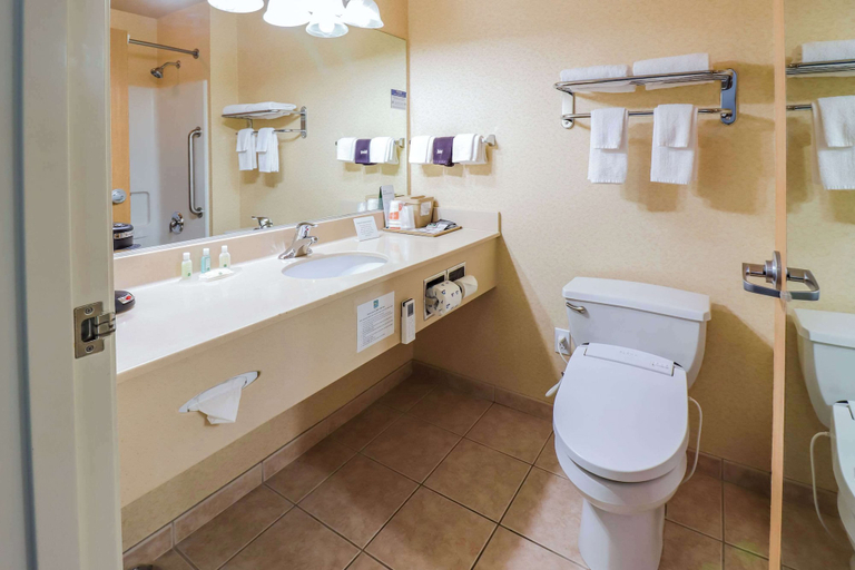 Bathroom 4, Quality Inn & Suites Sequim at Olympic National Park, Clallam