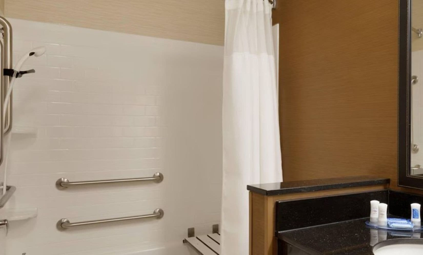 Bathroom 4, Fairfield Inn & Suites Bismarck North, Burleigh