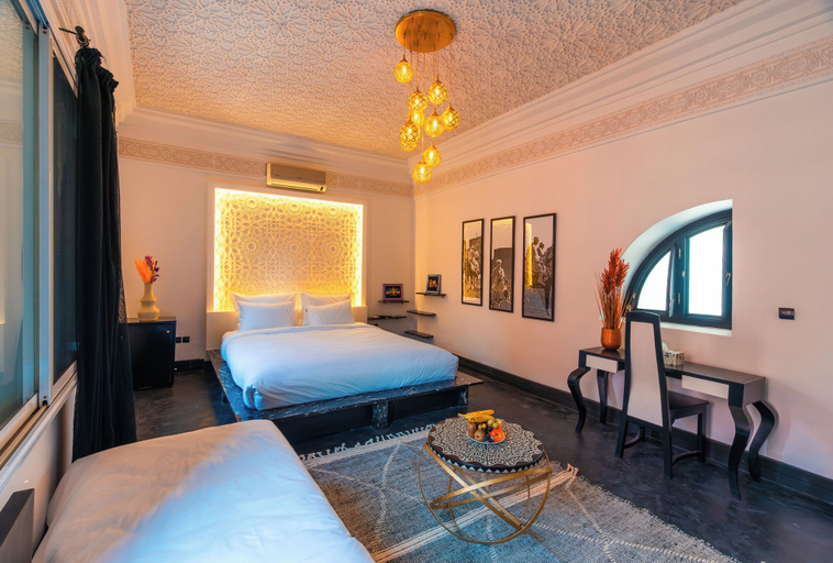 Bedroom 4, RIAD L'ECOLE, Marrakech