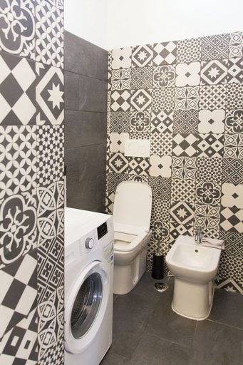 Bathroom, Casa Luce, Rome