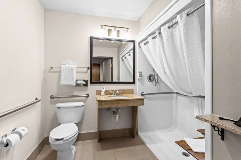 Bathroom 4, Best Western Moriarty Heritage Inn, Torrance