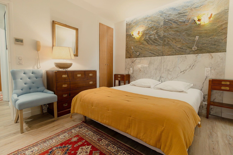 Bedroom 3, Hôtel des Bains, Paris