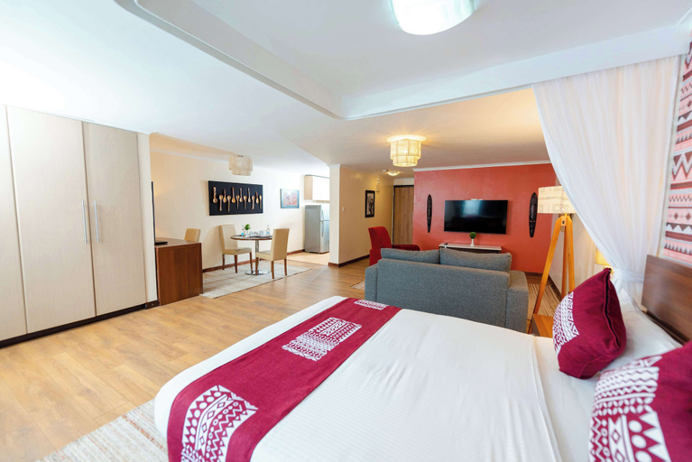 Bedroom 3, Heri Heights Hotel Apartments, SureStay Collection by BW, Dagoretti North