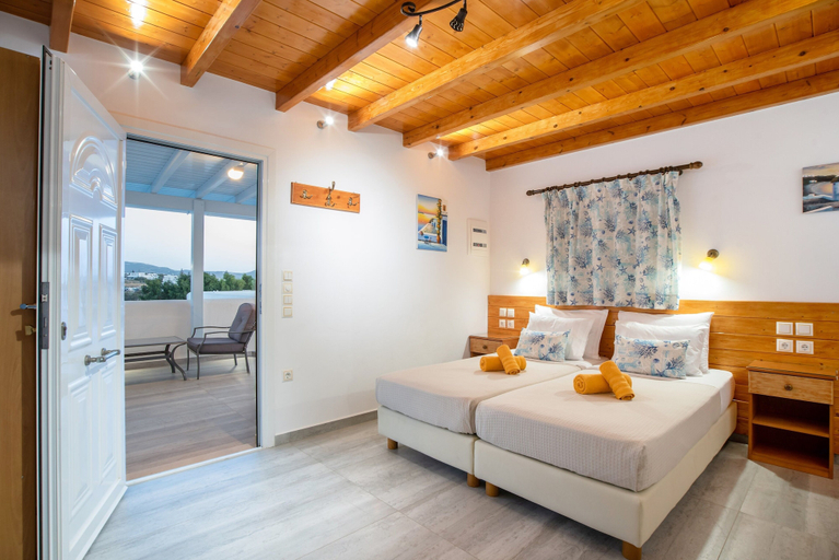 Bedroom 4, Kontaratos Studios & Apartments, South Aegean