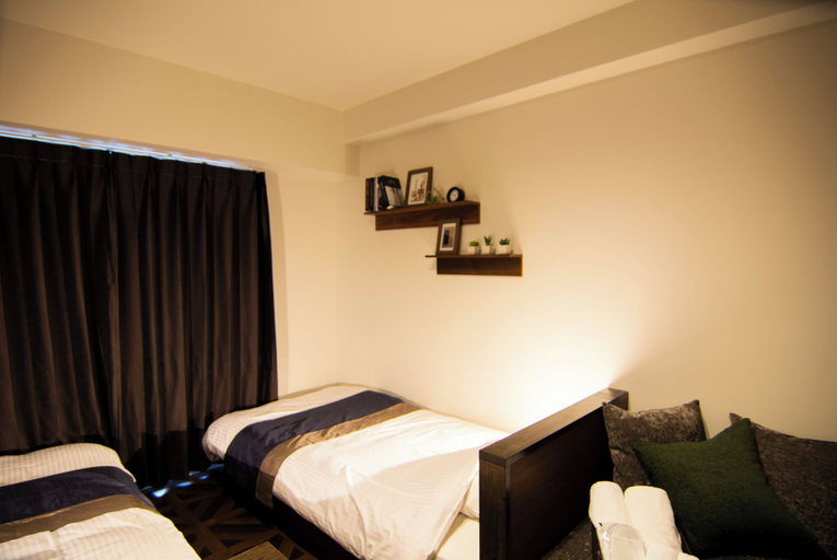 Bedroom 3, e-stay ebisu, Osaka