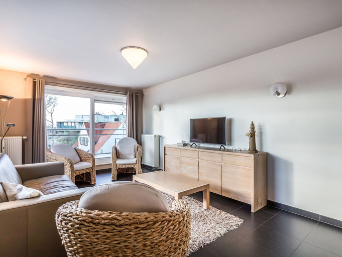 Living room 2, Maeterlinck 201 Sunny Penthouse in Koksijde, West-Vlaanderen