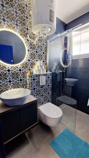 Bathroom, Villa Dardona Drvenik, Gradac