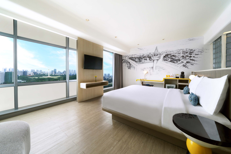 Bedroom 5, YELLO Hotel Harmoni, Jakarta Pusat