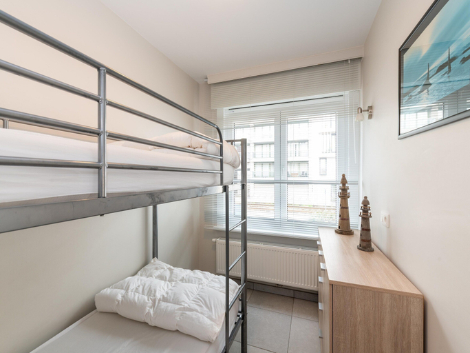 Bedroom 3, Apartment Nieuwpoort Near Sandy Beach, West-Vlaanderen