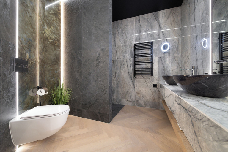 Bathroom 5, Amrita Hotel, Liepaja