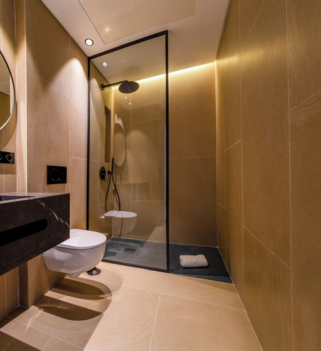 Bathroom 5, Hotel Apartamentos Hamus, Cádiz