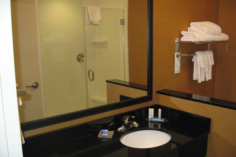 Bathroom 4, Fairfield Inn & Suites Elmira Corning, Chemung