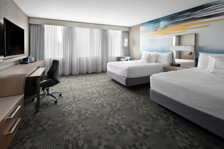 Bedroom 4, Courtyard by Marriott Edmonton Downtown, Division No. 11