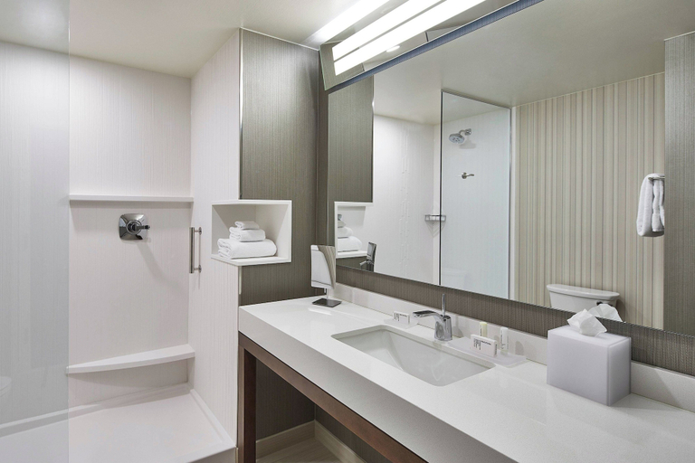 Bathroom 4, Courtyard by Marriott Albany Airport, Albany